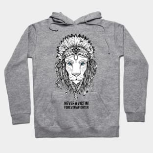 Lion Quote Hoodie